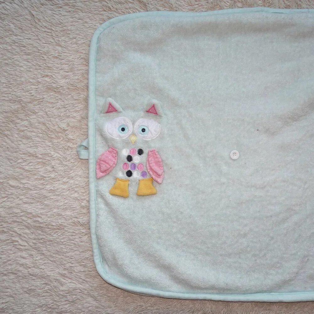 Soft Plush Owl Fleece Blanket for Kids - 32